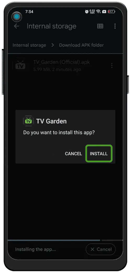 Install and Launch LWTV